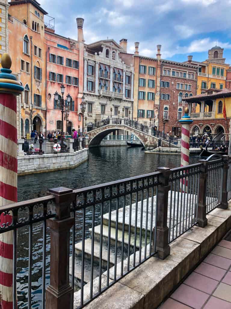 Venice like canal in DisneySea