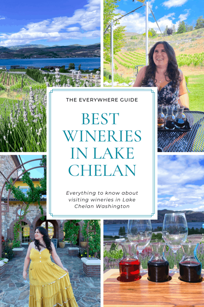 Pinterest Pin: Best wineries in Lake Chelan